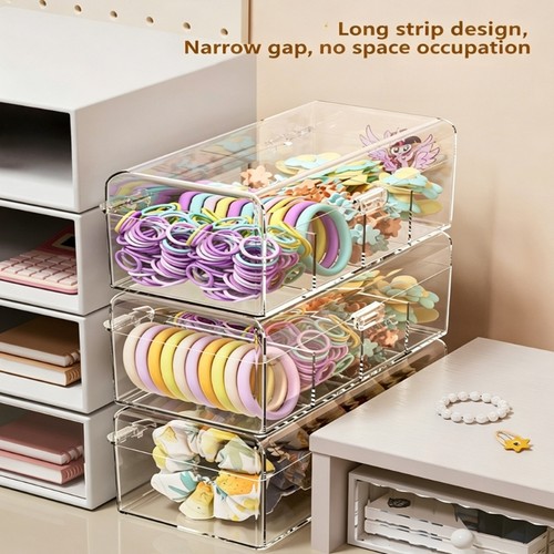 Clear hair clip storage - hair,