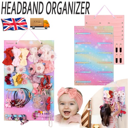 Girls headband holder wall - girls,