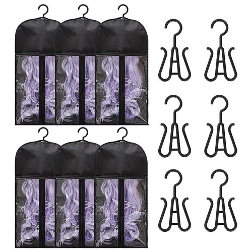 Pieces wig storage bags - 6,