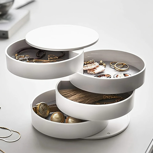 Rotating multi layer desktop - rotating, multi-layer