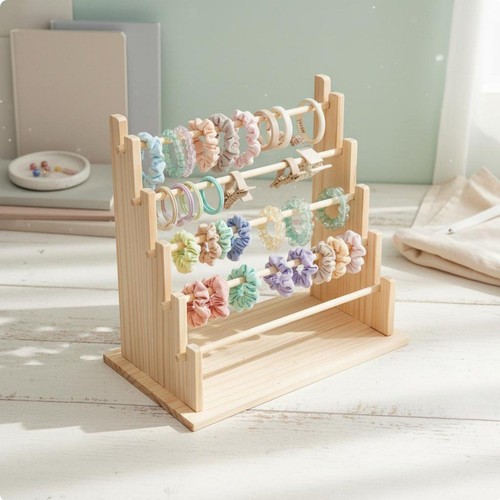 Wooden hair accessory - accessory, shelf