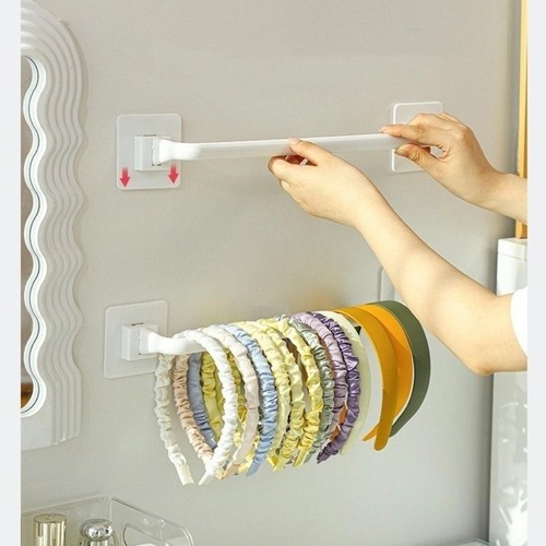 Wall mounted hair band storage - hair,