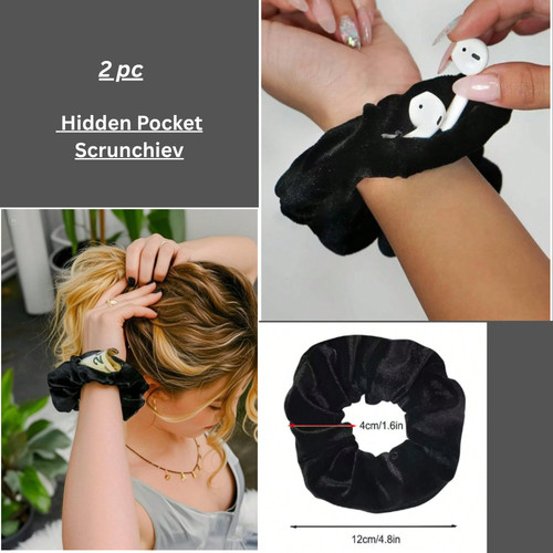 2pcs velvet hair - 2pcs,