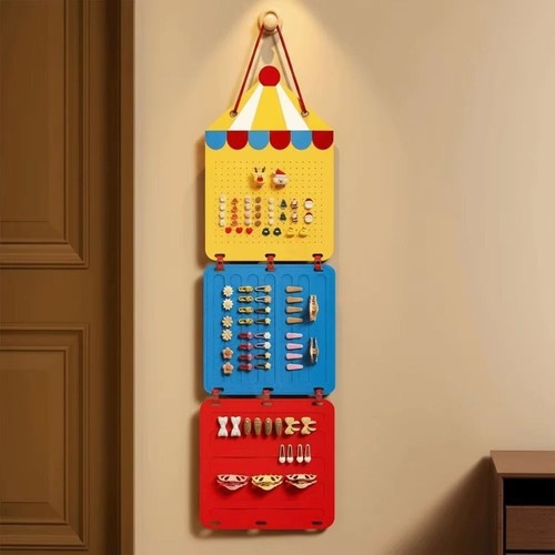 Hanging storage bag claw clips - storage,